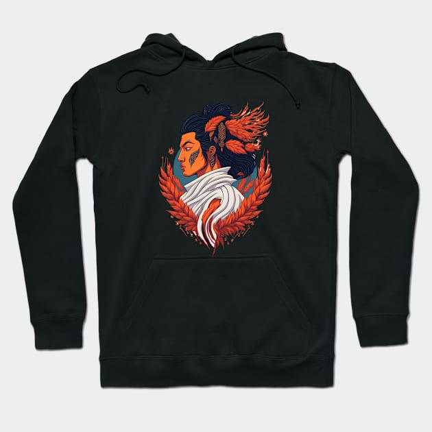 sketchy native concept art Hoodie by marklink